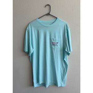 NEW Vineyard Vines Islands & Sailboats Whale Graphic Tee Men's Large